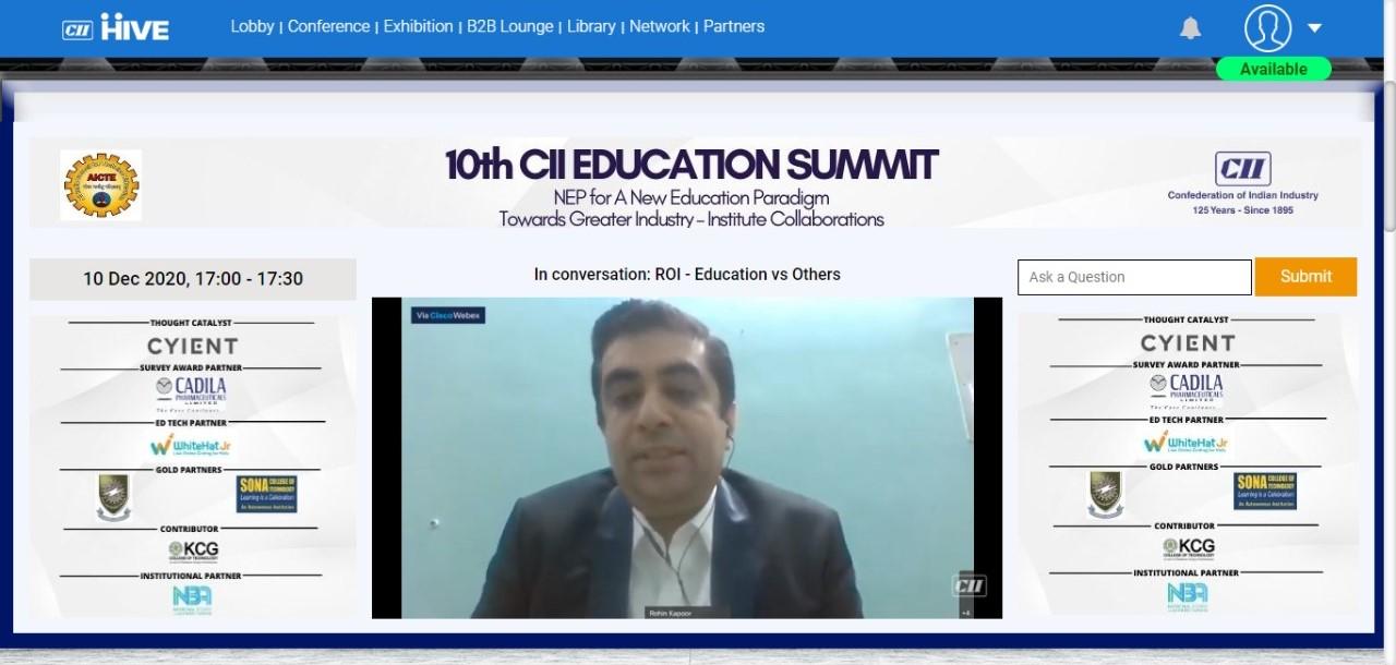 10th CII Education Summit